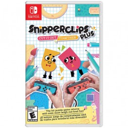 Snipperclips Plus: Cut It Out Together - Nintendo Switch کارکرده